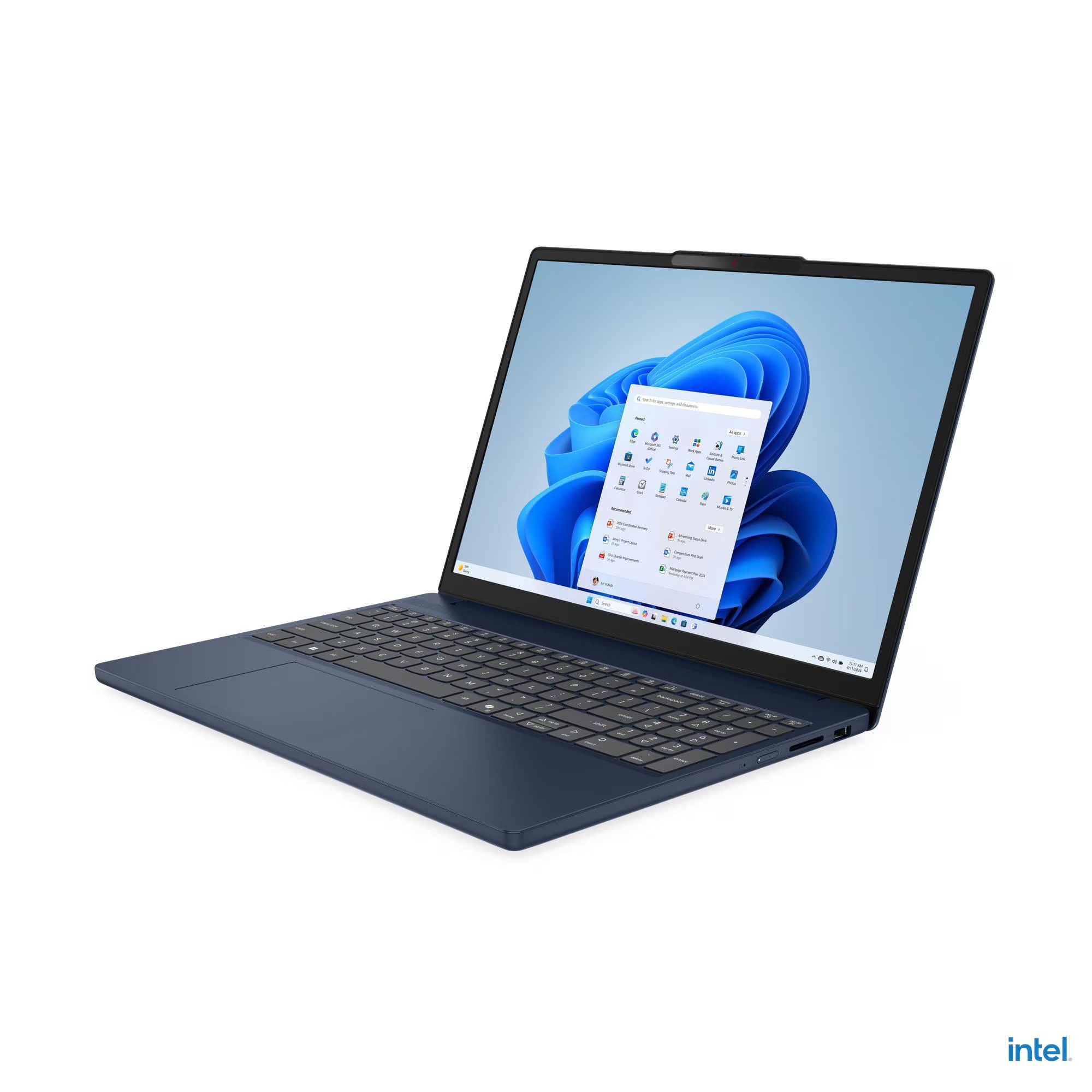מחשב נייד Lenovo IdeaPad Slim 3 | מעבד Intel Core 3 100U | זיכרון 8GB | אחסון 512GB | מסך 15.3" | מ.ה. Win11 | דגם 83KD002LIV | שנה אחריות – תמונה 3