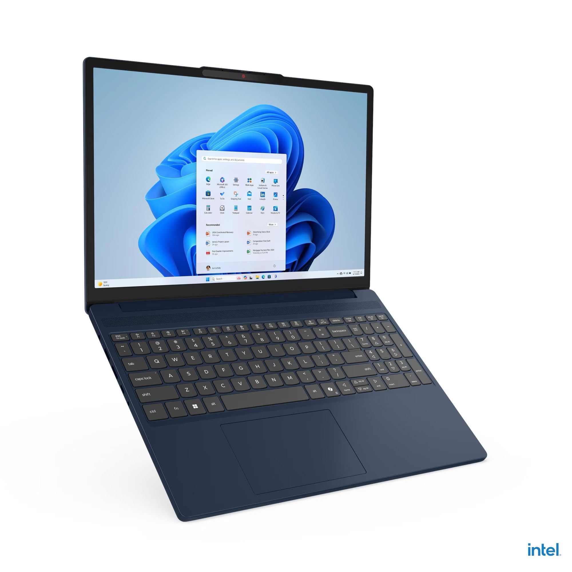 מחשב נייד Lenovo IdeaPad Slim 3 | מעבד Intel Core 3 100U | זיכרון 8GB | אחסון 512GB | מסך 15.3" | מ.ה. Win11 | דגם 83KD002LIV | שנה אחריות