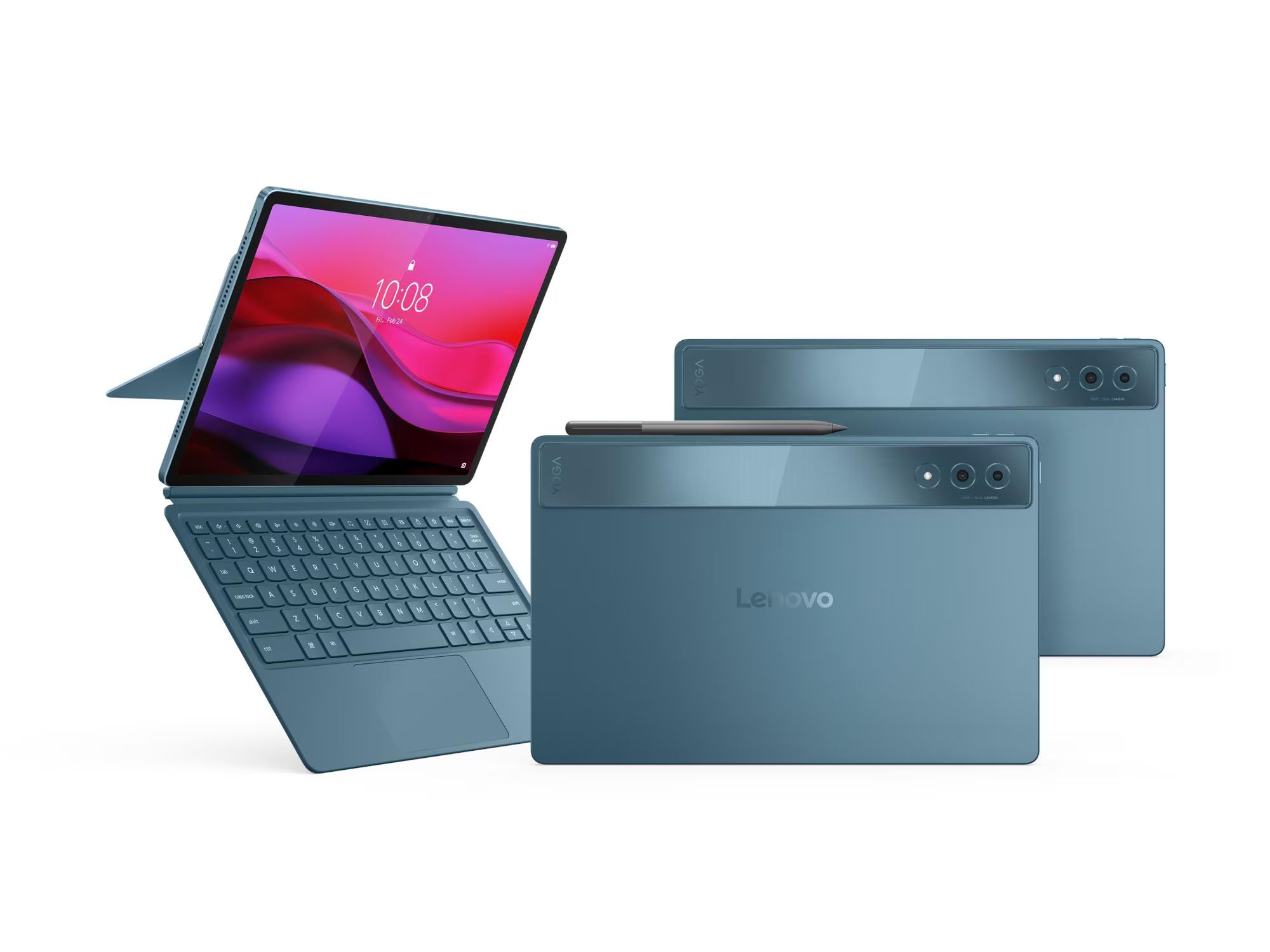 טאבלט Lenovo Yoga Tab Plus | מעבד 8 ליבות | מסך מגע 12.7" 3K | זיכרון 16GB | אחסון 256GB | מ.ה. Android 14 | דגם ZAEG0027IL | שנה אחריות | עט ומקלדת מתנה!